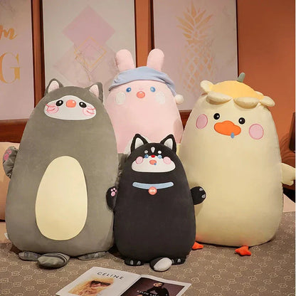 Cuddly Animal Plush Toy Set 2024
