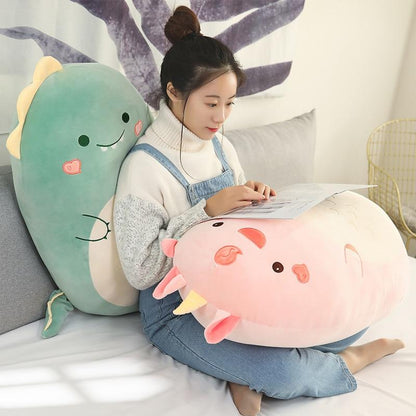 Cute Fluffy Pancake Plush Toy