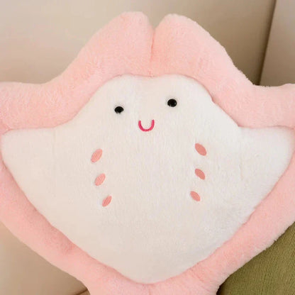 Soft Colorful Manta Ray Cuddle Toy