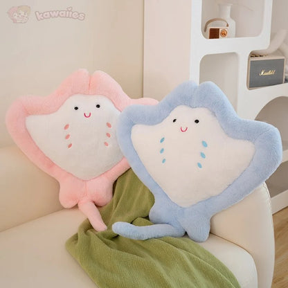 Soft Colorful Manta Ray Cuddle Toy
