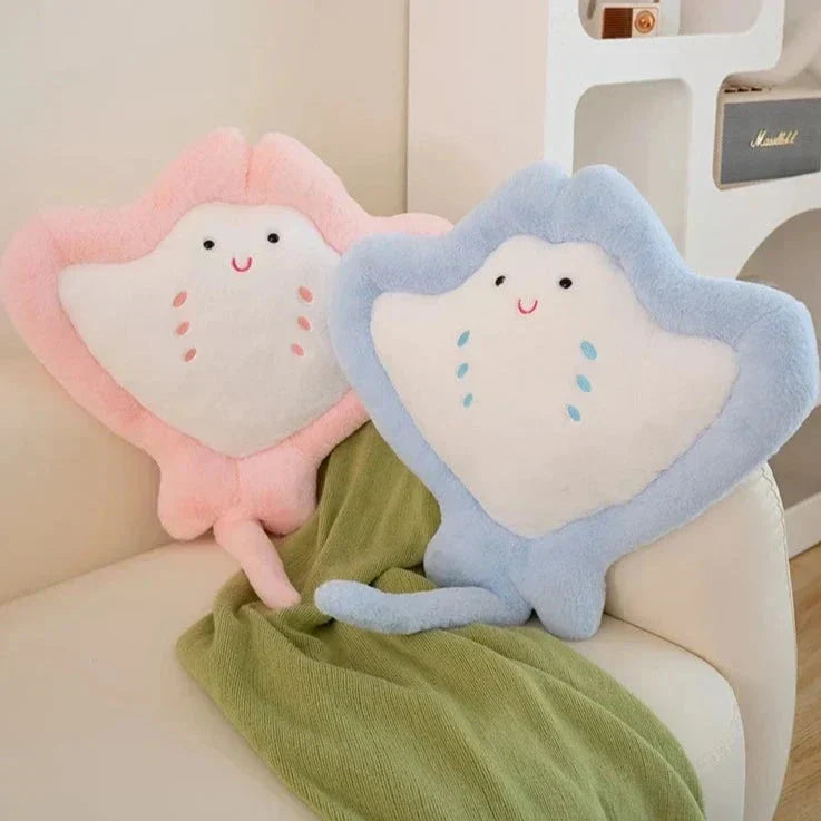 Soft Colorful Manta Ray Cuddle Toy