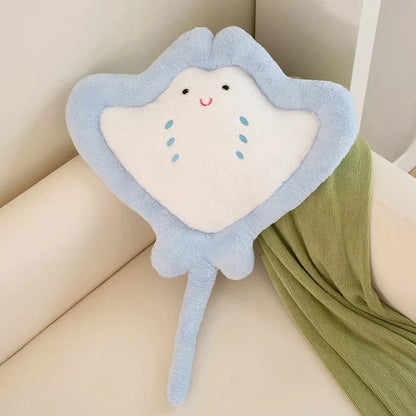Soft Colorful Manta Ray Cuddle Toy