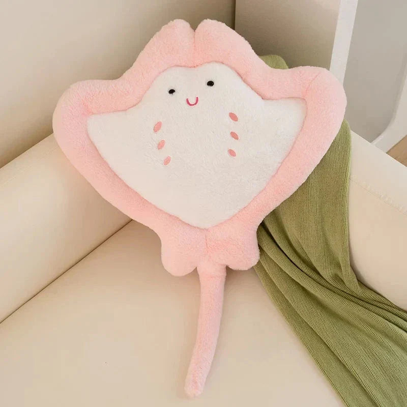 Soft Colorful Manta Ray Cuddle Toy