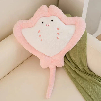 Soft Colorful Manta Ray Cuddle Toy