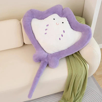 Soft Colorful Manta Ray Cuddle Toy