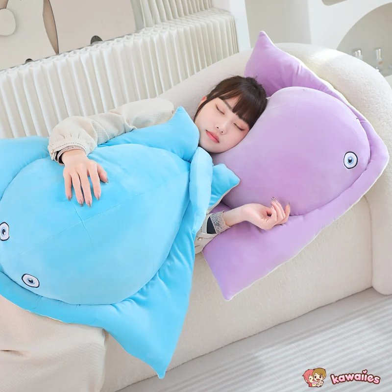 Soft Pastel Colorful Shark Plush Toys - Fesara