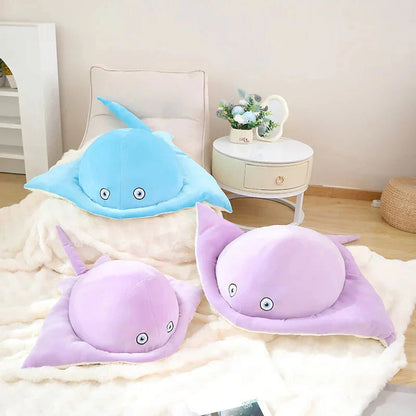 Soft Pastel Colorful Shark Plush Toys
