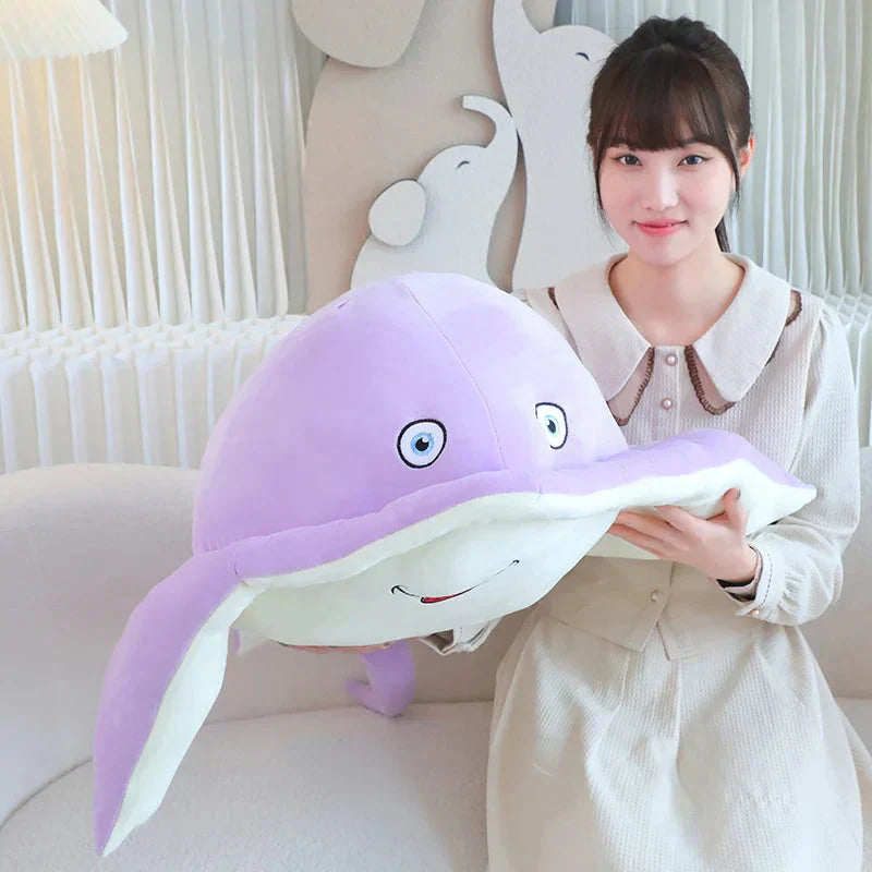 Soft Pastel Colorful Shark Plush Toys