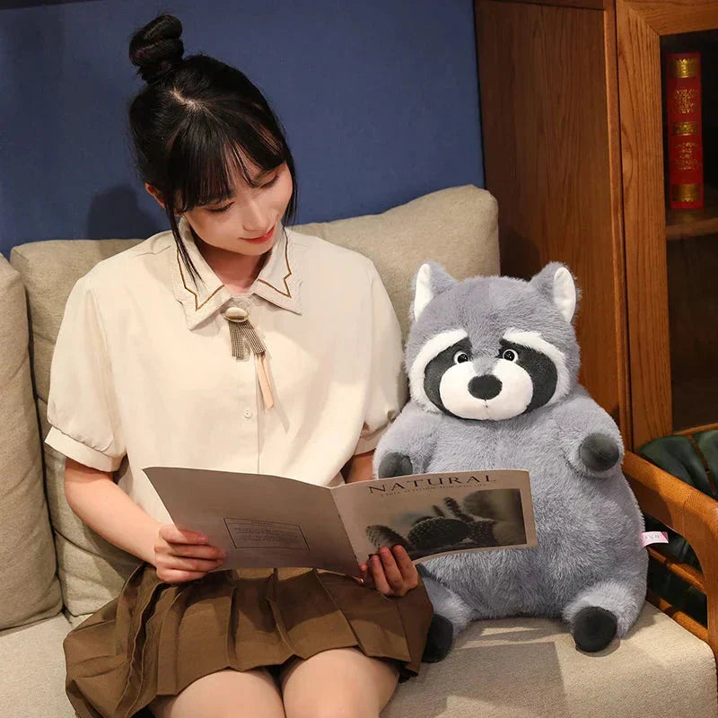 Cute Raccoon Soft Plush Toy