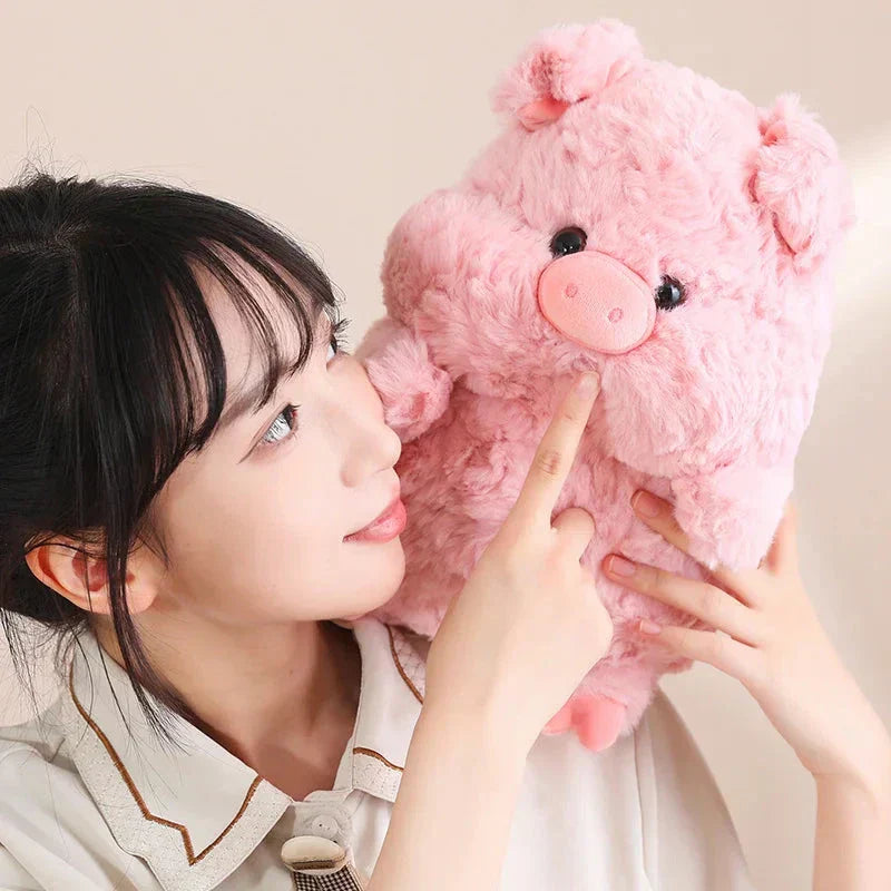 Cute Pig Plush Toy Vegetable Costume