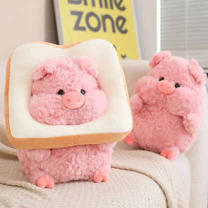 Cute Pig Plush Toy Vegetable Costume