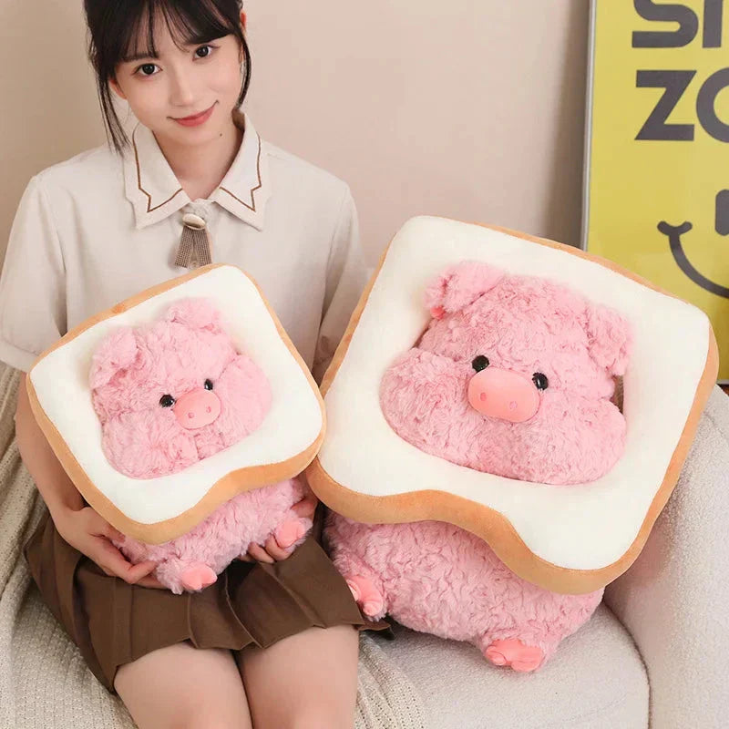 Cute Pig Plush Toy Vegetable Costume