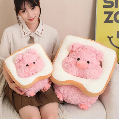 Cute Pig Plush Toy Vegetable Costume