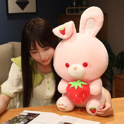 Cute Pink Bunny Soft Plush Toy