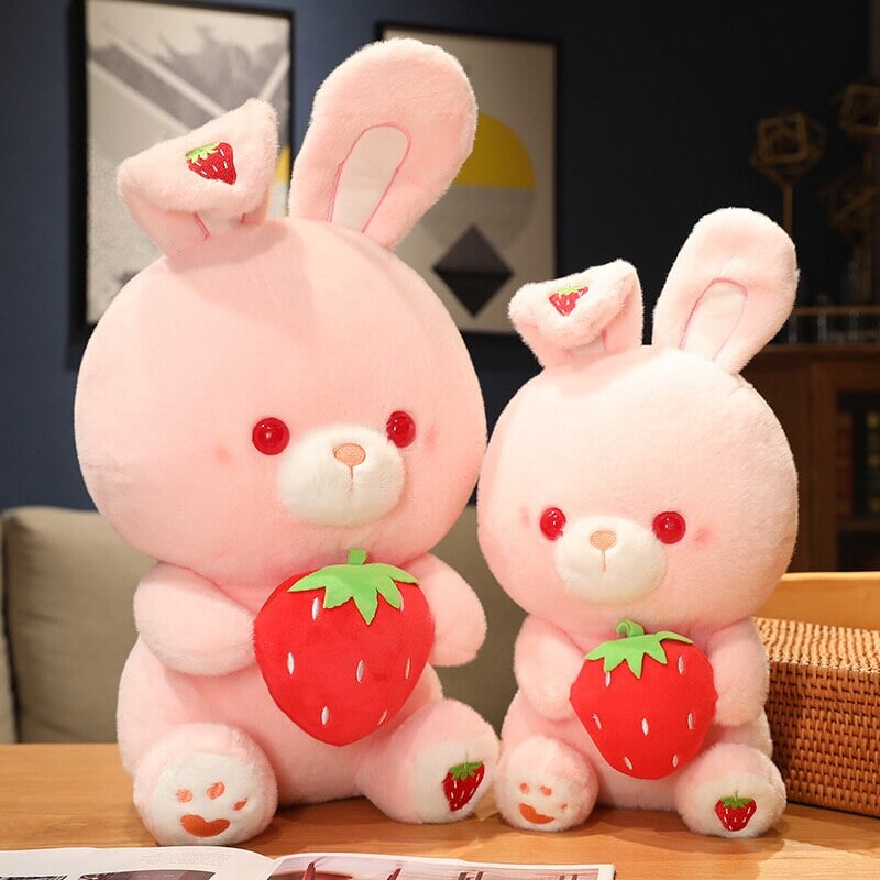 Cute Pink Bunny Soft Plush Toy