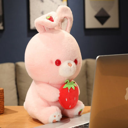 Cute Pink Bunny Soft Plush Toy