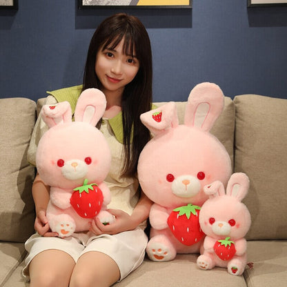 Cute Pink Bunny Soft Plush Toy