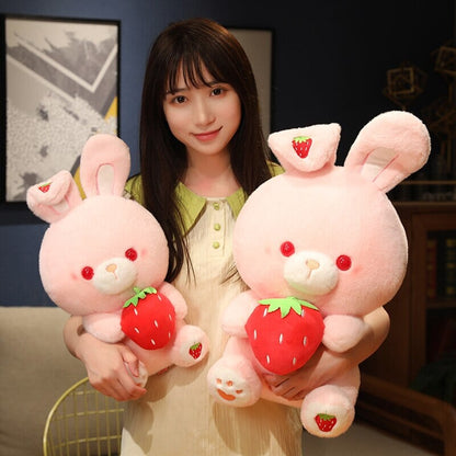 Cute Pink Bunny Soft Plush Toy