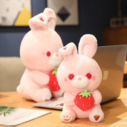 Cute Pink Bunny Soft Plush Toy