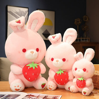 Cute Pink Bunny Soft Plush Toy