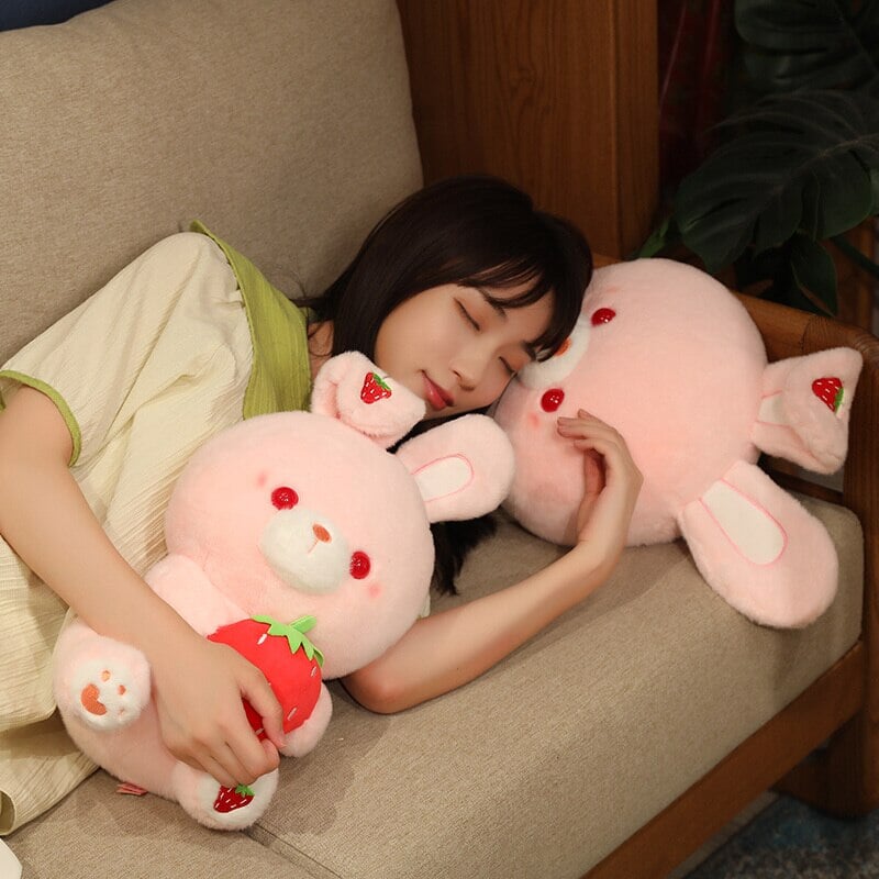 Cute Pink Bunny Soft Plush Toy