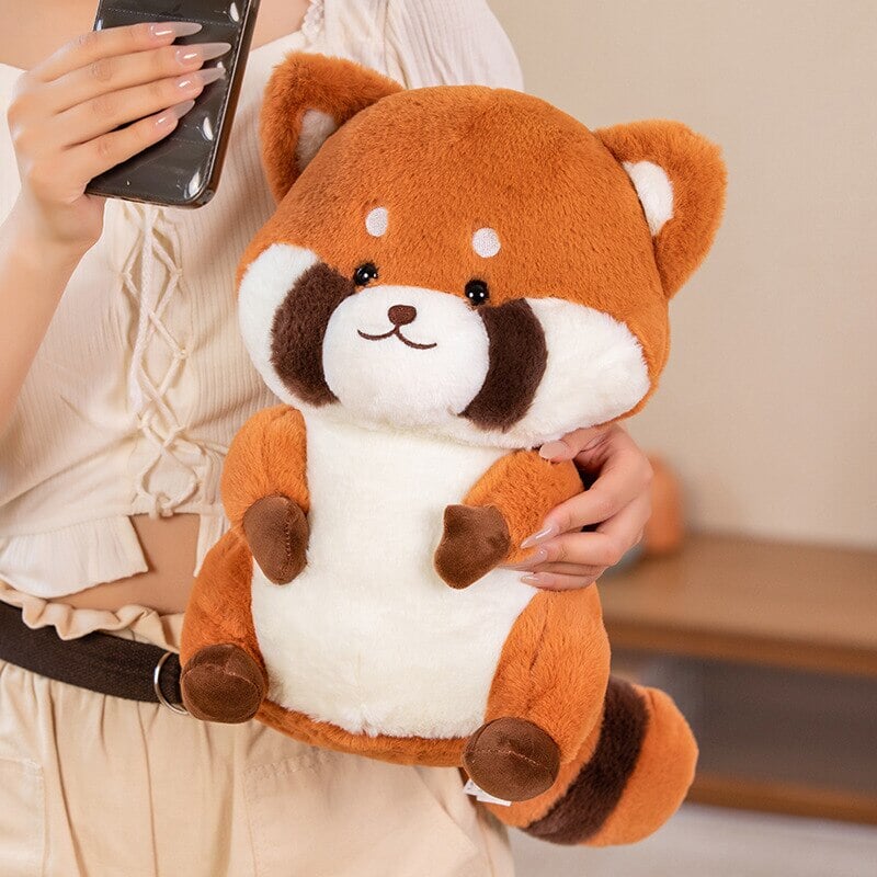 Adorable Red Panda Soft Plush Toy - Fesara