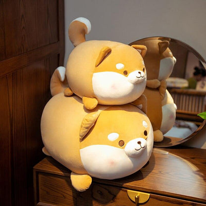 Cute Fluffy Shiba Plush