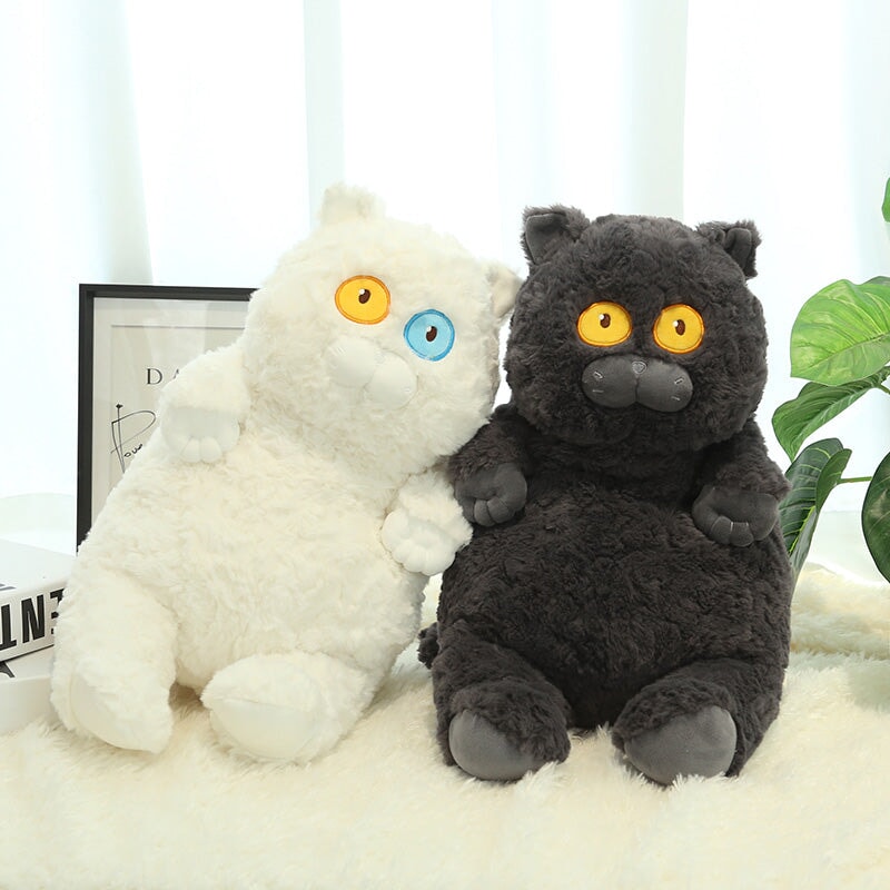 Cuddly Cat Plush Toy Figures