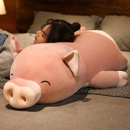 Big Cute Pink Pig Soft Toy