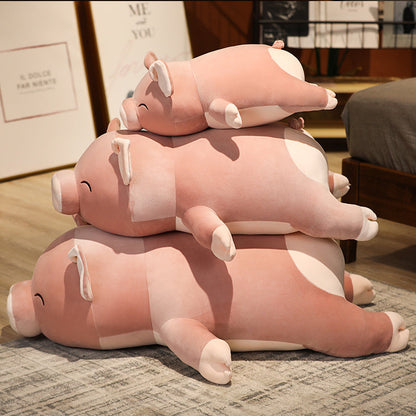 Big Cute Pink Pig Soft Toy