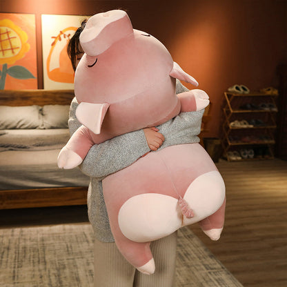Big Cute Pink Pig Soft Toy