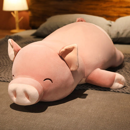 Big Cute Pink Pig Soft Toy