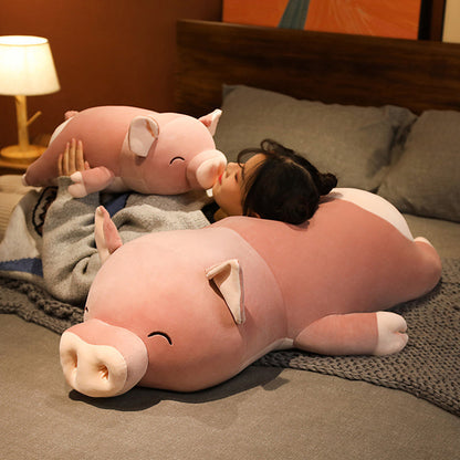 Giant Cute Pink Pig Soft Toy - Fesara