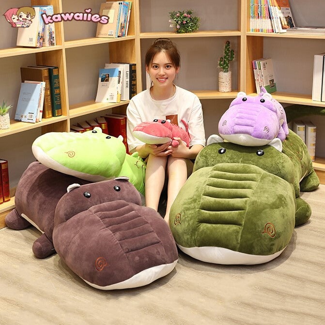 Cute Prehistoric Crocodile Stuffed Animal Toy