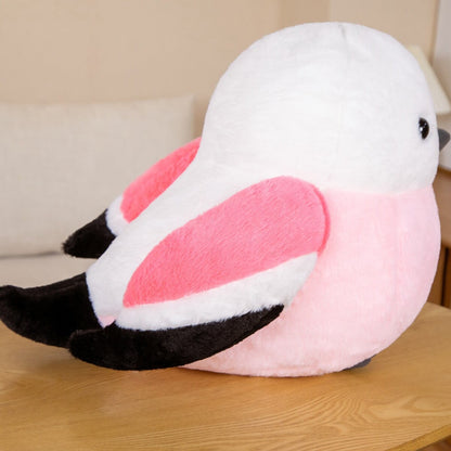 Colorful Fluffy Bird Stuffed Toys
