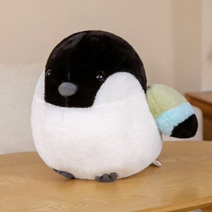 Colorful Fluffy Bird Stuffed Toys
