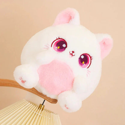 Colorful Soft Kitten Ball Plush Toys