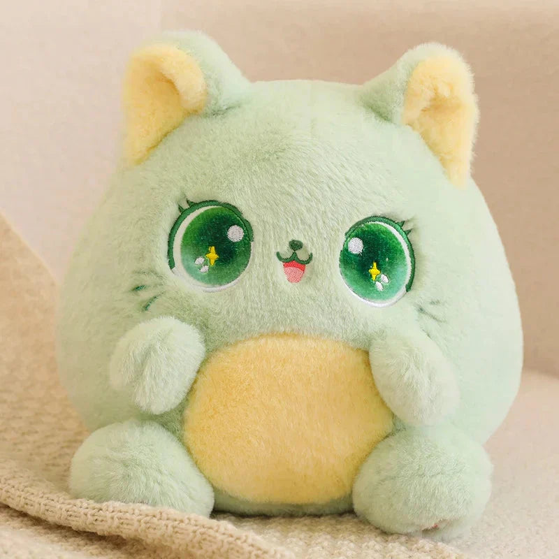 Colorful Soft Kitten Ball Plush Toys
