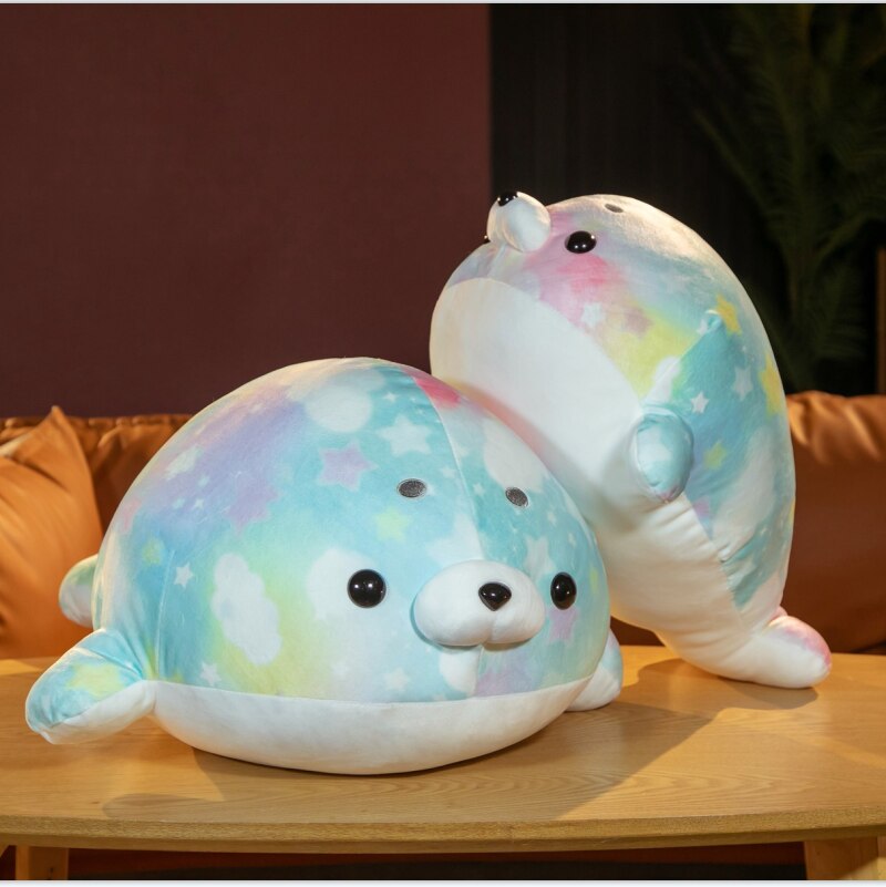 Colorful Cosmic Seal Soft Toys