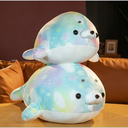 Colorful Cosmic Seal Soft Toys - Fesara