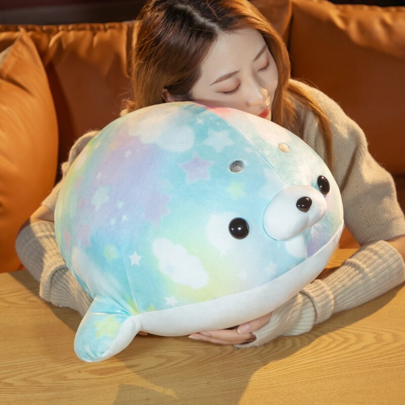Colorful Cosmic Seal Soft Toys