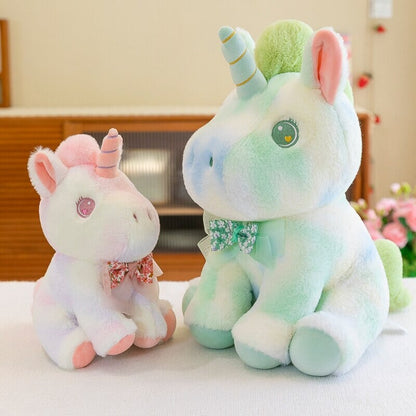 Colorful Unicorn Soft Toy Set