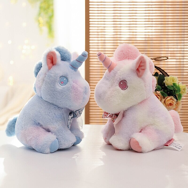 Colorful Unicorn Soft Toy Set