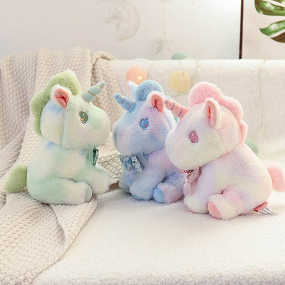 Colorful Unicorn Soft Toy Set