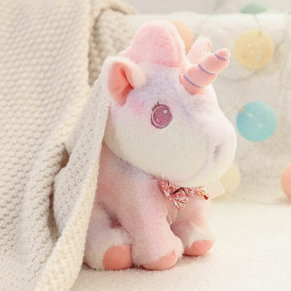 Colorful Unicorn Soft Toy Set