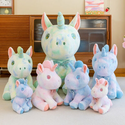 Colorful Unicorn Soft Toy Set