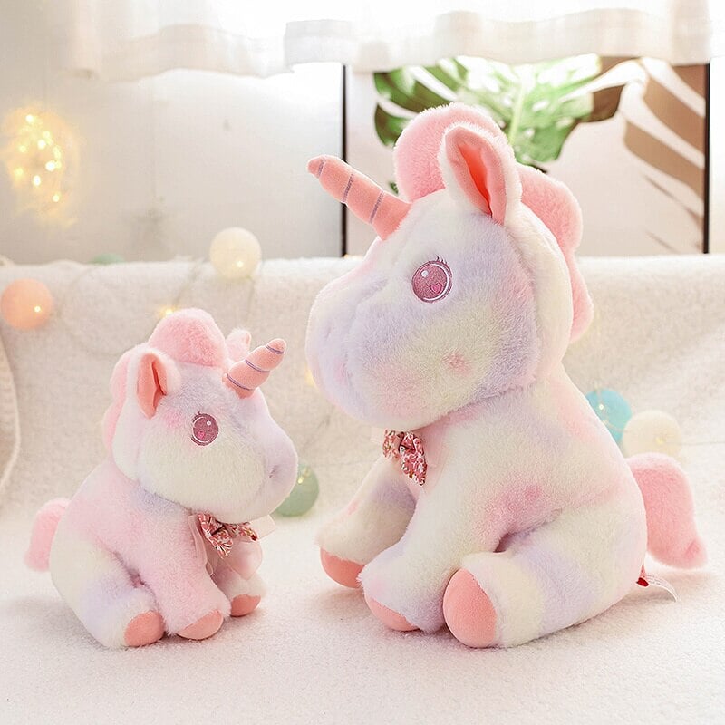 Colorful Unicorn Soft Toy Set