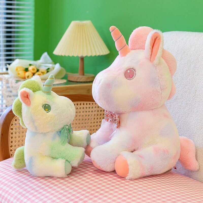 Colorful Unicorn Soft Toy Set