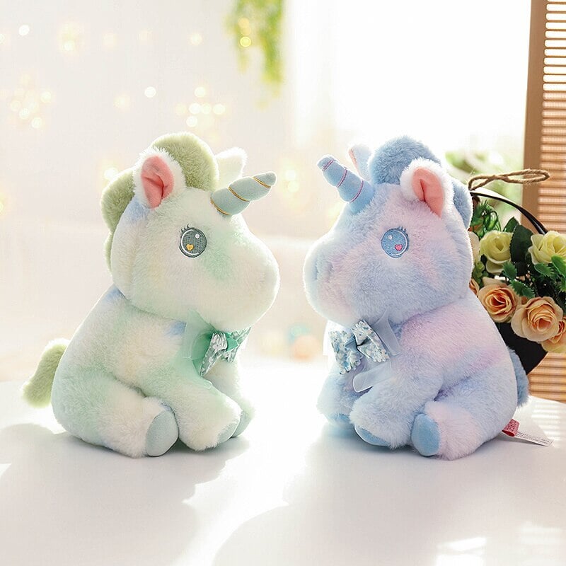 Colorful Unicorn Soft Toy Set