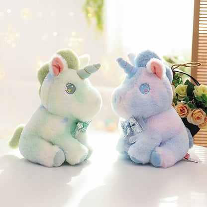 Colorful Unicorn Soft Toy Set